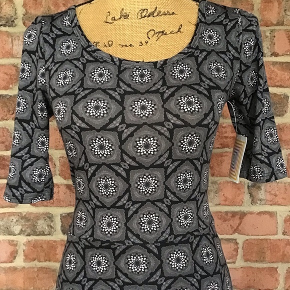 Dress Maxi A-Line LuLaRoe Ana XS 2-4 NWT - Picture 8 of 14